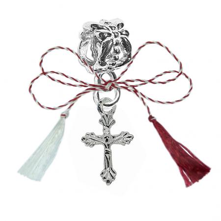 Charmuri - Martisor Charm argint cruciulita 4221200 Dras