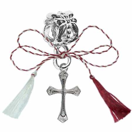 Charmuri - Martisor Charm argint cruciulita 4502200 Dras