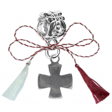 Charmuri - Martisor Charm argint cruciulita 4524200 Dras