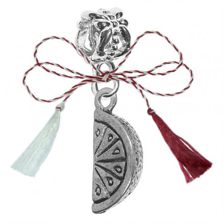 Charmuri - Martisor Charm argint Felie lamaie 9724380 Dras