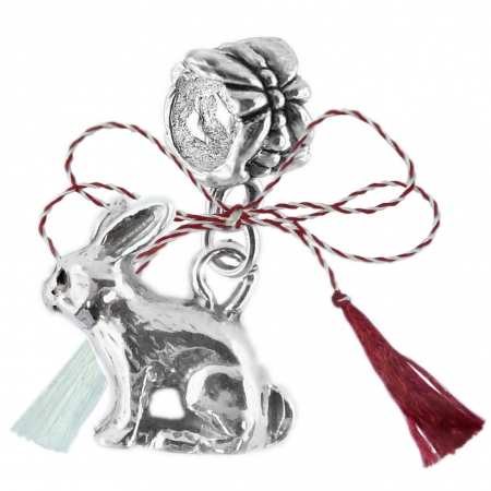 Charmuri - Martisor Charm argint Iepuras 6063430 Dras
