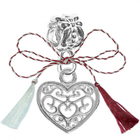 Charmuri - Martisor Charm argint Inimioara 9492200 Dras