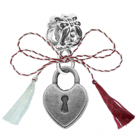 Charmuri - Martisor Charm argint Lacat 9568290 Dras