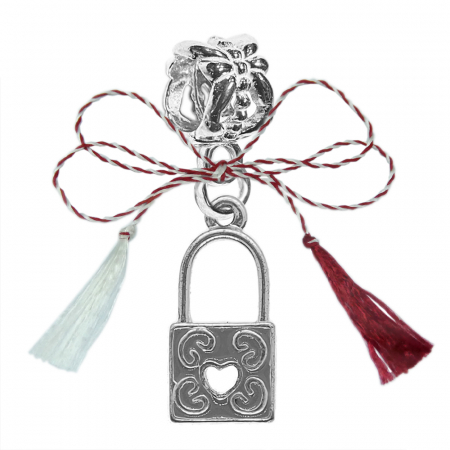 Charmuri - Martisor Charm argint Lacat 9581280 Dras