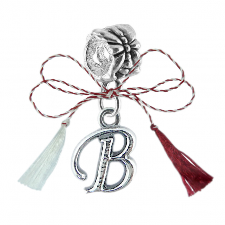 Charmuri - Martisor Charm argint Litera B 9214165 Dras