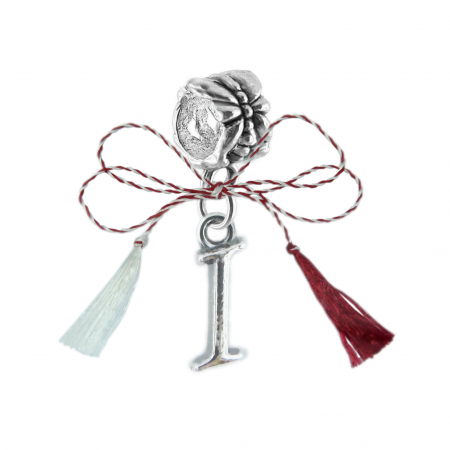Charmuri - Martisor Charm argint Litera I 9221140 Dras