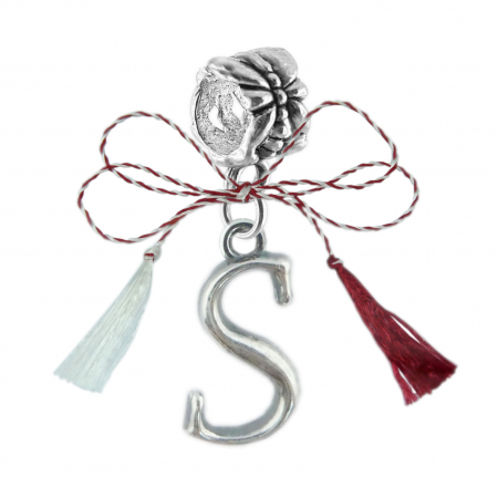 Charmuri - Martisor Charm argint Litera S 9255155 Dras