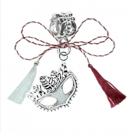 Charmuri - Martisor Charm argint Masca bal mascat 8980290 Dras
