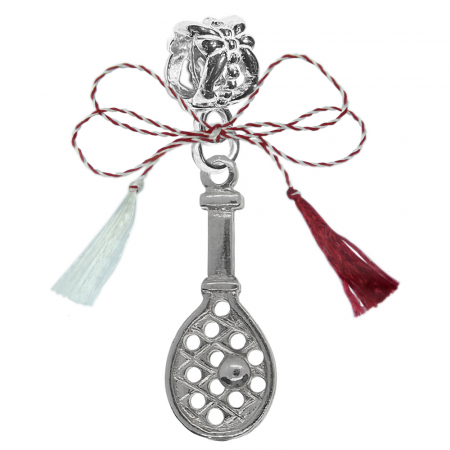 Charmuri - Martisor Charm argint Paleta tenis 8455330 Dras