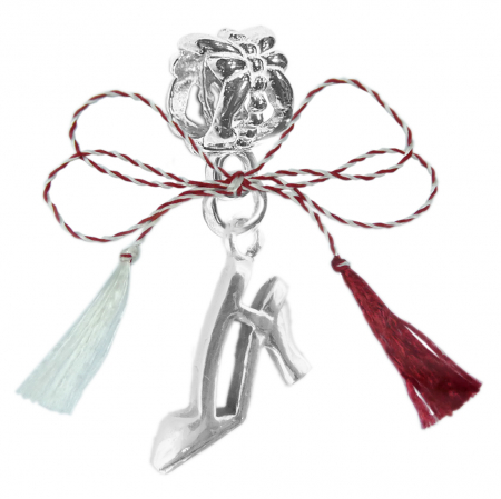 Charmuri - Martisor Charm argint Pantof toc barete 6857375 Dras