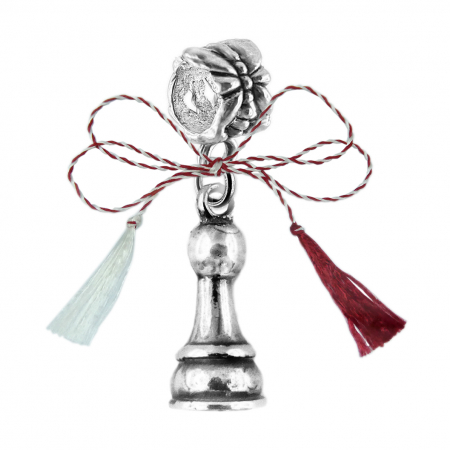 Charmuri - Martisor Charm argint Piesa sah PION 9252330 Dras