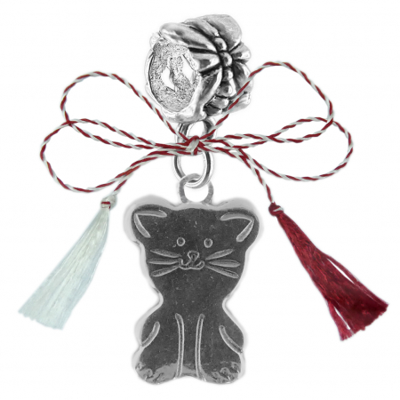 Charmuri - Martisor Charm argint Pisica 6306250 Dras