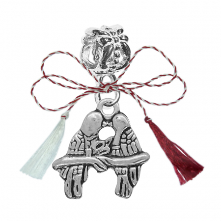 Charmuri - Martisor Charm argint Porumbei 9856310 Dras