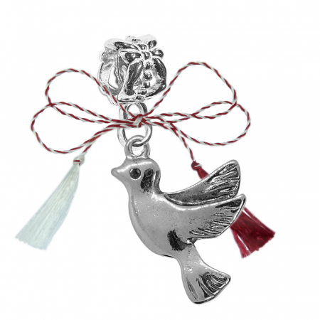 Charmuri - Martisor Charm argint Porumbel 9689260 Dras