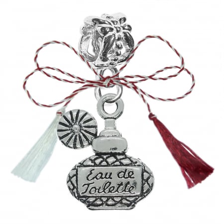 Charmuri - Martisor Charm argint Sticluta parfum 9627430 Dras