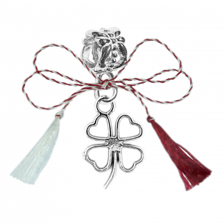 Charmuri - Martisor Charm argint Trifoi 6434140 Dras