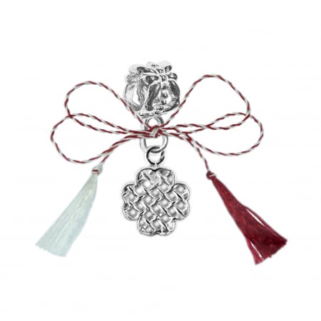 Charmuri - Martisor Charm argint Trifoi 6888140 Dras