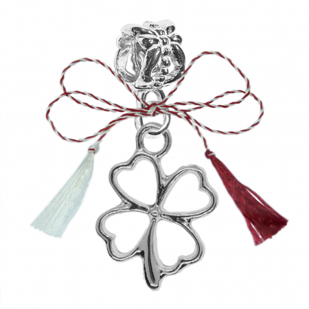 Charmuri - Martisor Charm argint Trifoi 9728230 Dras