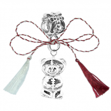 Charmuri - Martisor Charm argint Ursulet 6040275 Dras