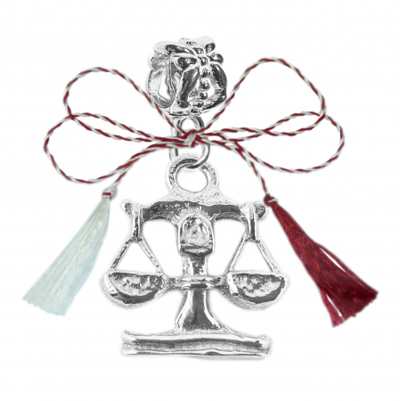 Charmuri - Martisor Charm argint zodie Balanta zodiac european 9243155 Dras