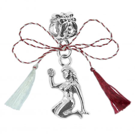 Charmuri - Martisor Charm argint zodie Fecioara zodiac european 9236160 Dras
