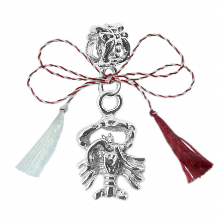 Charmuri - Martisor Charm argint zodie Rac zodiac european 9246150 Dras