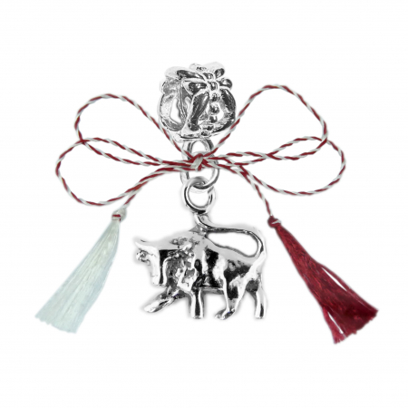 Charmuri - Martisor Charm argint zodie Taur zodiac european 9237165 Dras