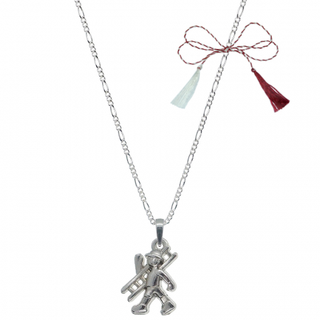 Lantisoare/coliere - Martisor Lantisor argint personalizat pandantiv Cosar hornar 6958FIG31520 Dras