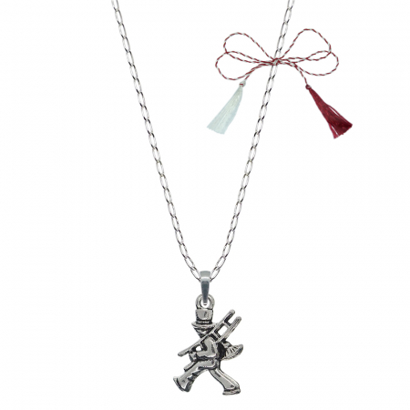 Lantisoare/coliere - Martisor Lantisor argint personalizat pandantiv Hornar 9735FIG01470 Dras