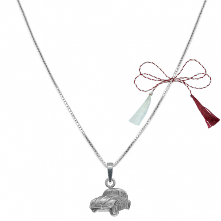 Lantisoare/coliere - Martisor Lantisor argint personalizat pandantiv Masina epoca 6458VEN610 Dras