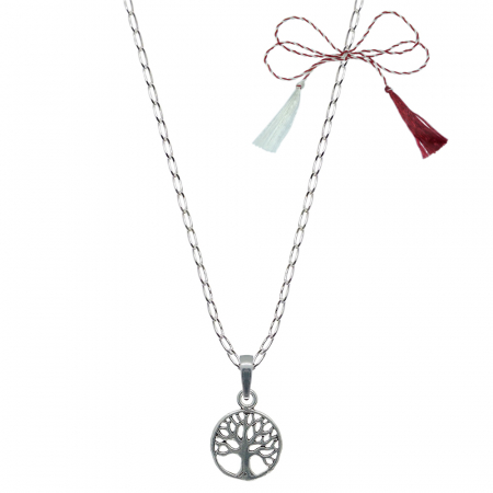 Lantisoare/coliere - Martisor Lantisor argint personalizat pandantiv Pomul vietii 9590FIG01270 Dras