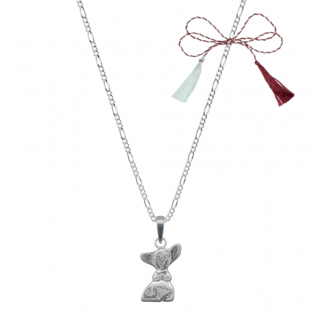 Lantisoare/coliere - Martisor Lantisor argint personalizat pandantiv Soricel 6287FIG31440 Dras