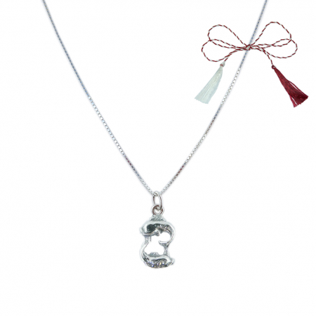 Lantisoare/coliere - Martisor Lantisor argint personalizat pandantiv zodie Pesti zodiac european argint 9245VEN255 Dras