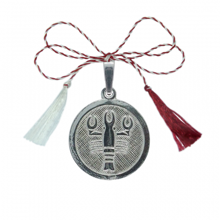 Pandantive - Martisor Medalion argint zodie Rac zodiac european 4201200 Dras