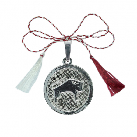 Pandantive - Martisor Medalion argint zodie Taur zodiac european 4201200 Dras