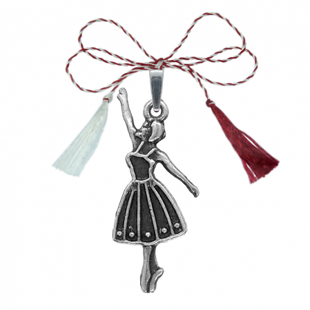 Pandantive - Martisor Pandantiv argint Balerina 9922235 Dras
