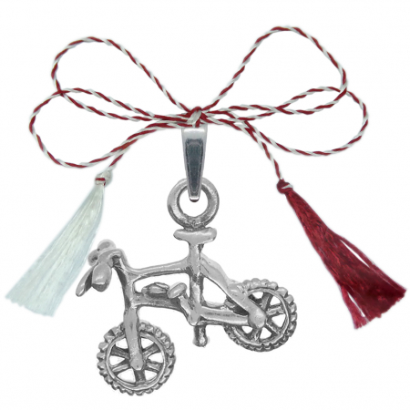 Pandantive - Martisor Pandantiv argint Bicicleta 6574255 Dras