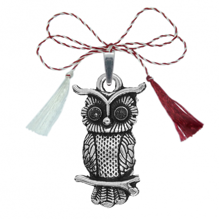 Pandantive - Martisor Pandantiv argint Bufnita 9687235 Dras