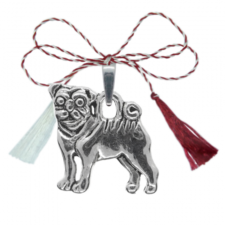 Pandantive - Martisor Pandantiv argint Caine Mops 9290255 Dras