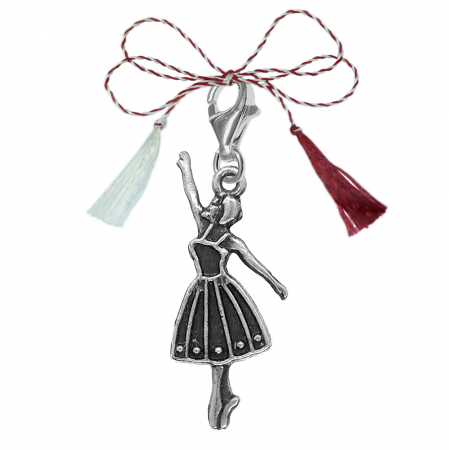 Pandantive - Martisor Pandantiv argint carabina Balerina 9922280 Dras