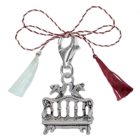 Toate produsele - Martisor Pandantiv argint carabina Bancuta porumbei 6978250 Dras