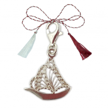 Pandantive - Martisor Pandantiv argint carabina Barca 6531130 Dras