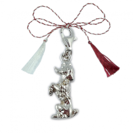 Toate produsele - Martisor Pandantiv argint carabina Caine Pudel 9282410 Dras