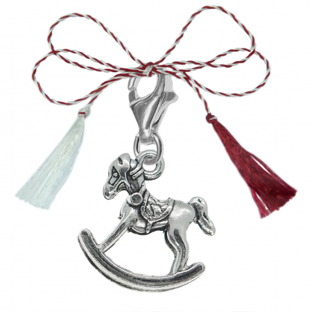 Pandantive - Martisor Pandantiv argint carabina Calut balansoar 9747250 Dras