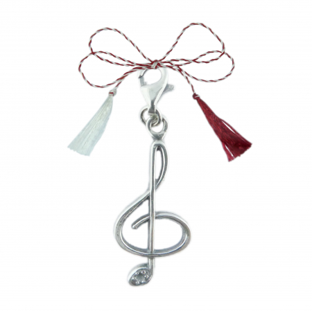 Pandantive - Martisor Pandantiv argint carabina Chei sol 6100185 Dras