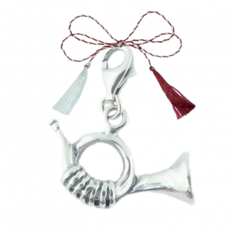 Pandantive - Martisor Pandantiv argint carabina Corn vanatoare 6093315 Dras