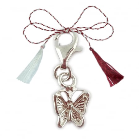 Pandantive - Martisor Pandantiv argint carabina Fluturas 6342100 Dras