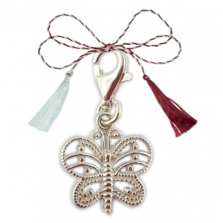 Pandantive - Martisor Pandantiv argint carabina Fluturas 9258125 Dras