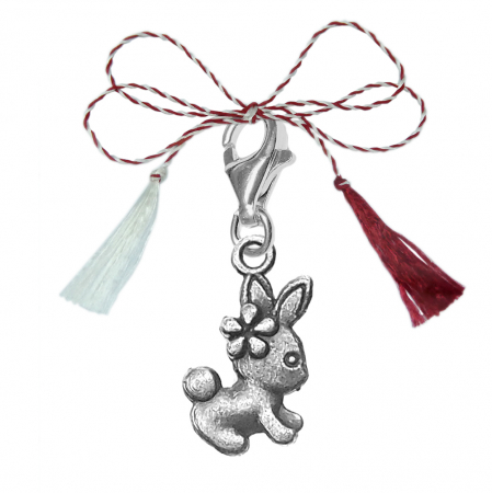 Pandantive - Martisor Pandantiv argint carabina Iepuras 9706200 Dras