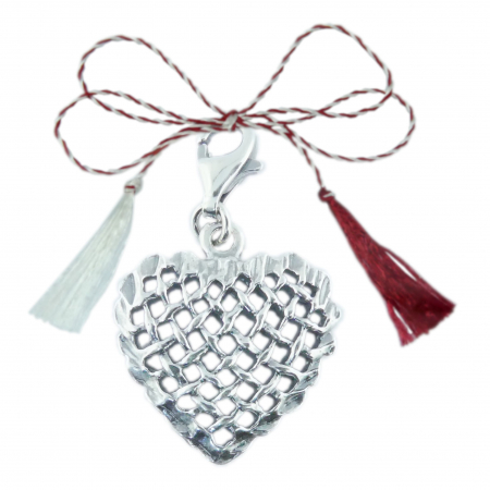 Pandantive - Martisor Pandantiv argint carabina Inimioara 4390240 Dras